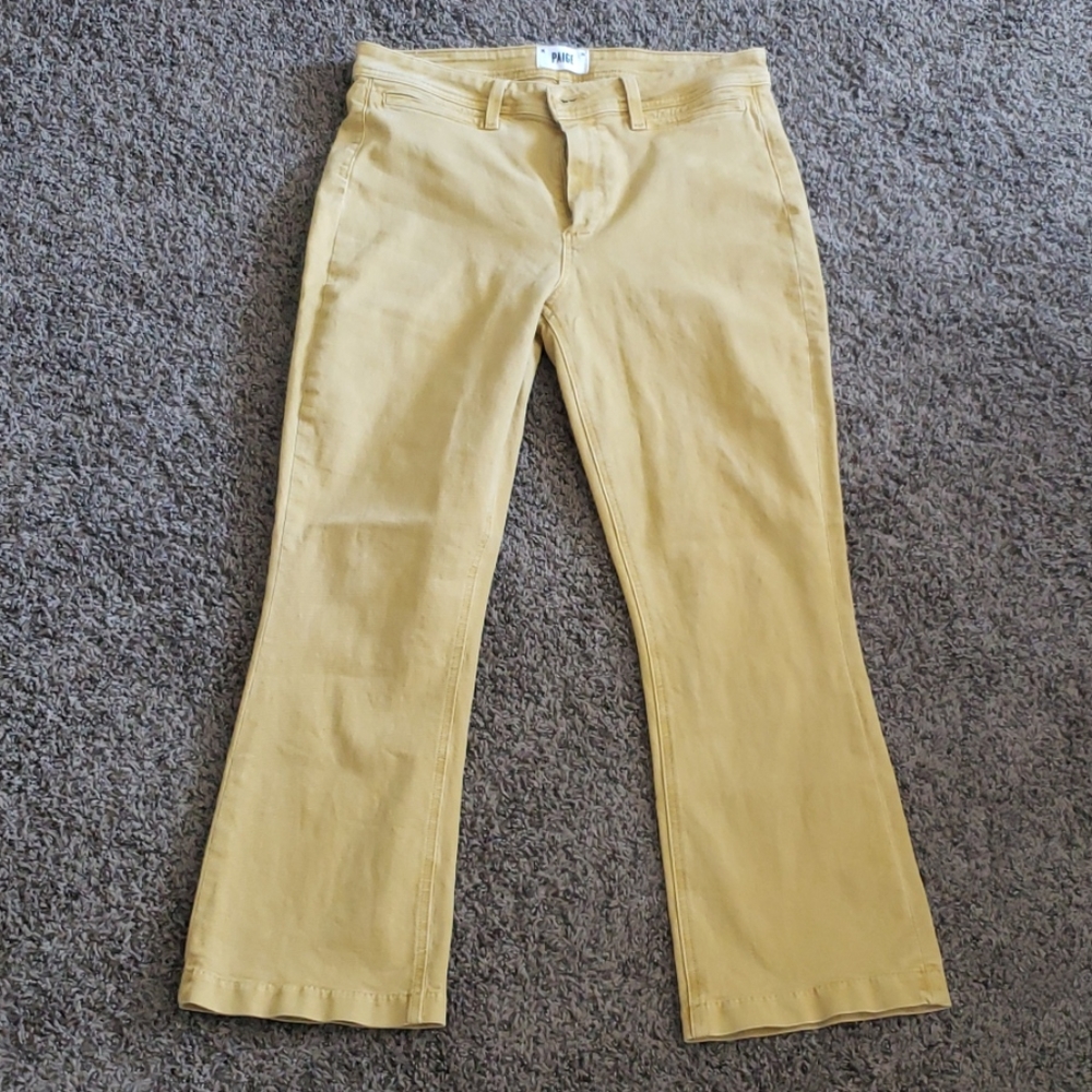 NWOT Paige 'Collette' Crop Flare